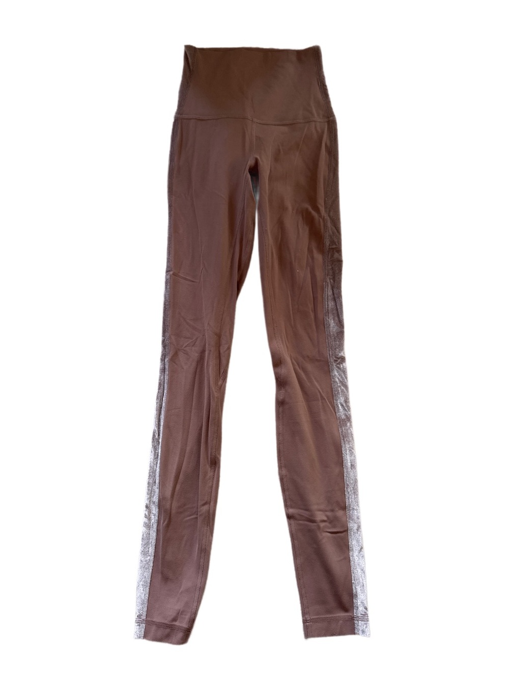 Lululemon Align Velvet Stripe 28” Size 2 Taupe